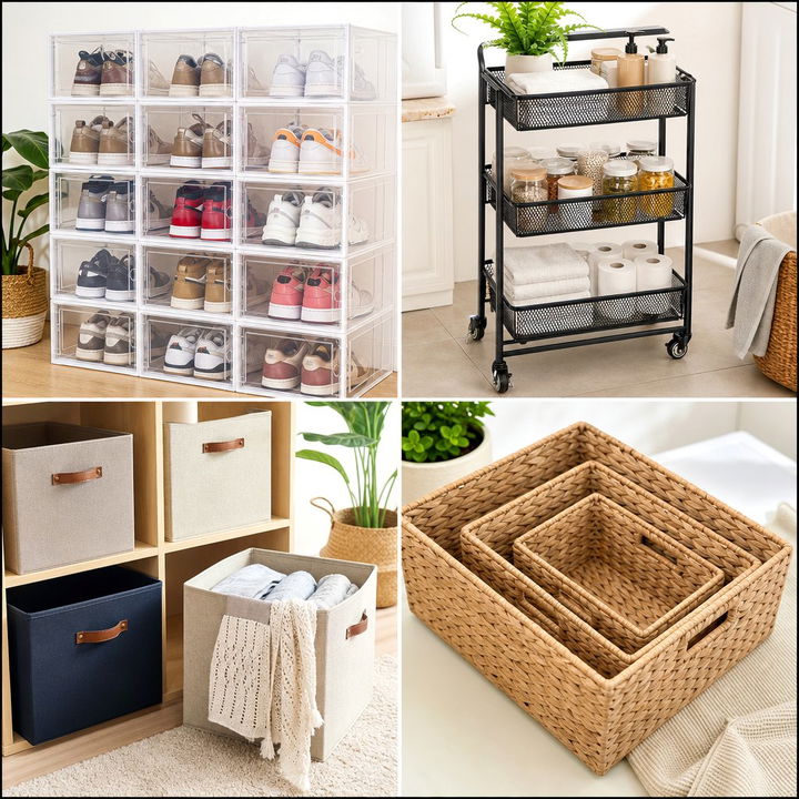 30 Bedroom Storage Bins to Declutter Your Space With Style