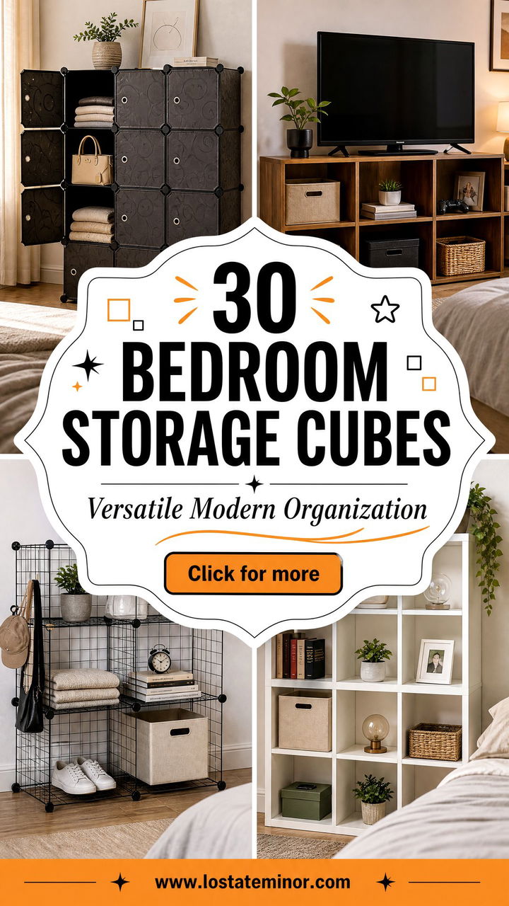 30 Bedroom Storage Cubes for Versatile and Modern Organization - 30 Bedroom Storage Cubes for Versatile and Modern Organization