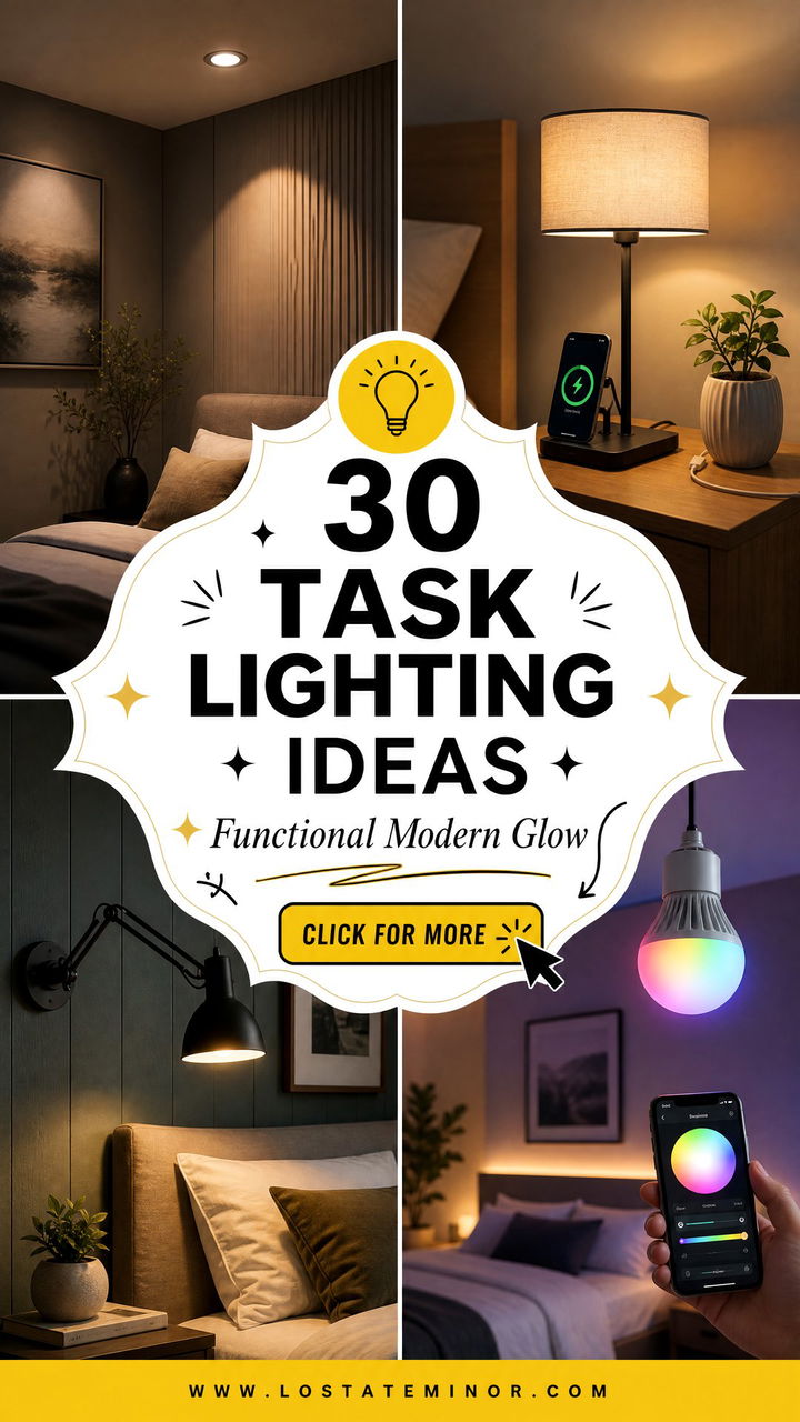 30 Bedroom Task Lighting Ideas for a Functional Modern Room - 30 Bedroom Task Lighting Ideas for a Functional Modern Room