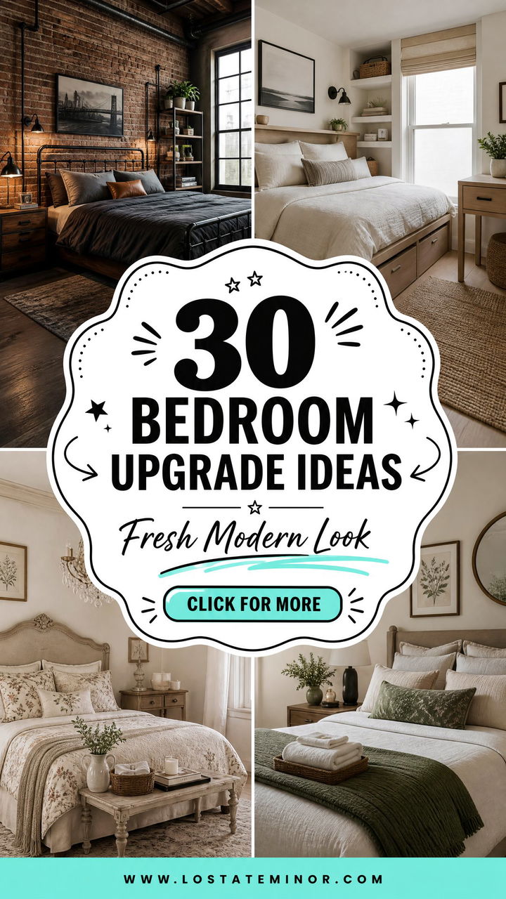 30 Bedroom Upgrade Ideas for a Fresh and Modern Look - 30 Bedroom Upgrade Ideas for a Fresh and Modern Look