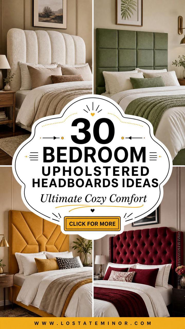 30 Bedroom Upholstered Headboards for Ultimate Comfort - 30 Bedroom Upholstered Headboards for Ultimate Comfort