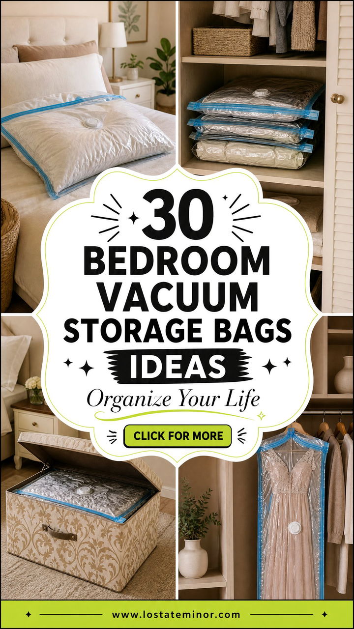 30 Bedroom Vacuum Storage Bags to Organize Your Life - 30 Bedroom Vacuum Storage Bags to Organize Your Life
