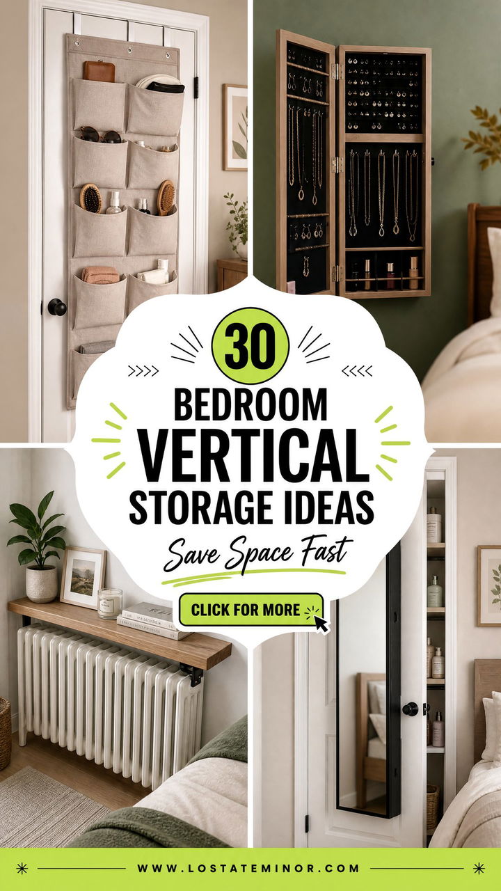 30 Bedroom Vertical Storage Ideas to Save Space Fast - 30 Bedroom Vertical Storage Ideas to Save Space Fast