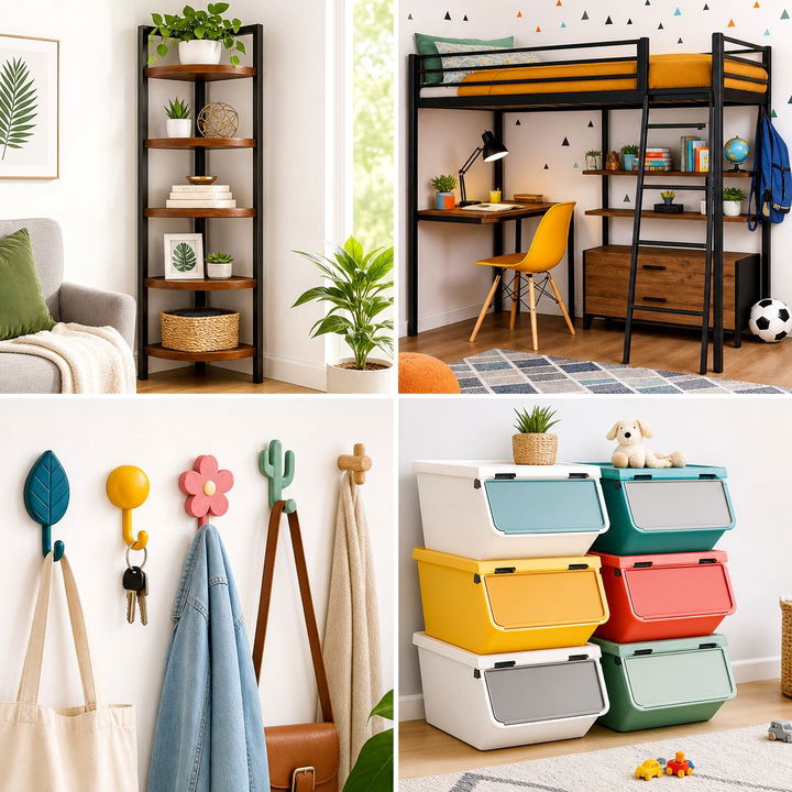 30 Bedroom Vertical Storage Ideas to Save Space Fast
