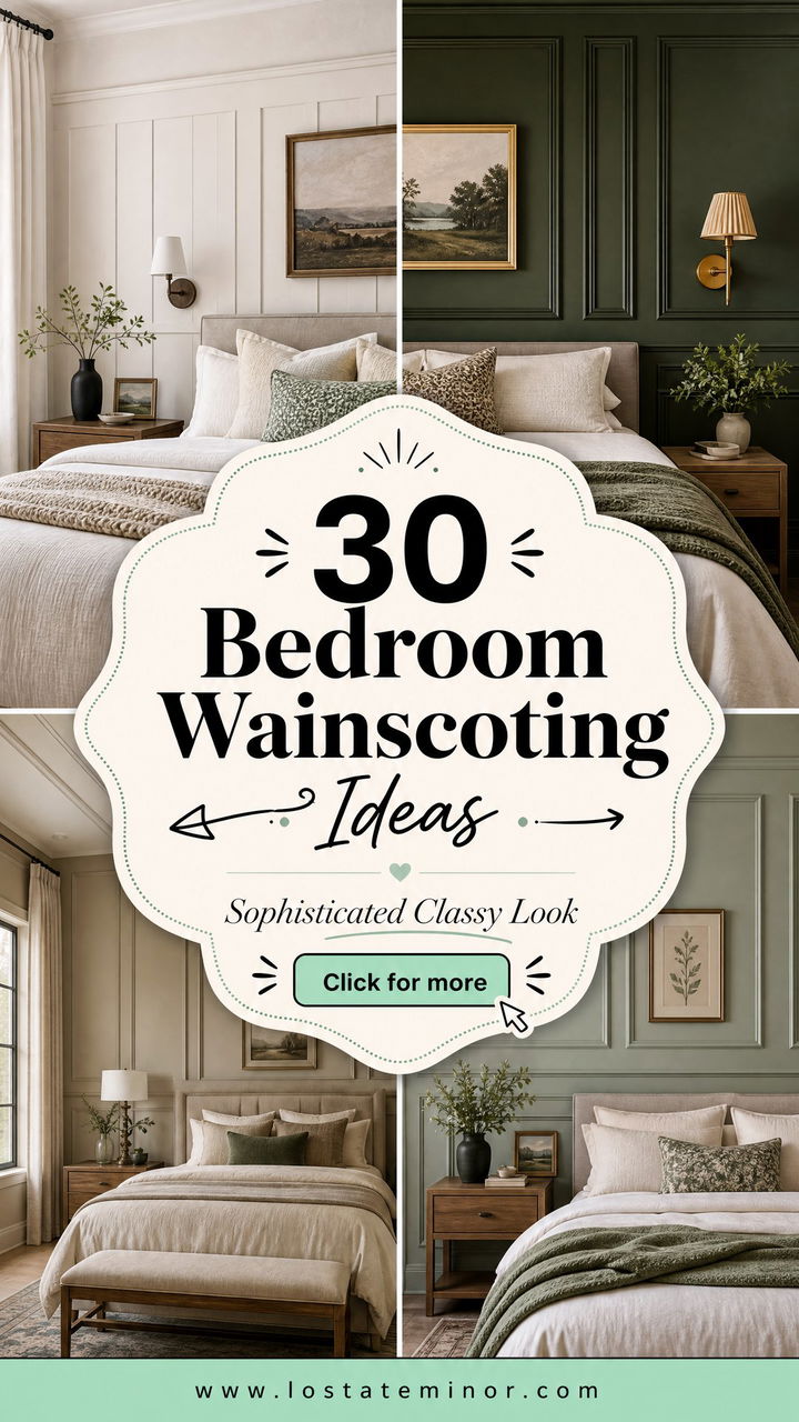 30 Bedroom Wainscoting Ideas for a Sophisticated Look - 30 Bedroom Wainscoting Ideas for a Sophisticated Look