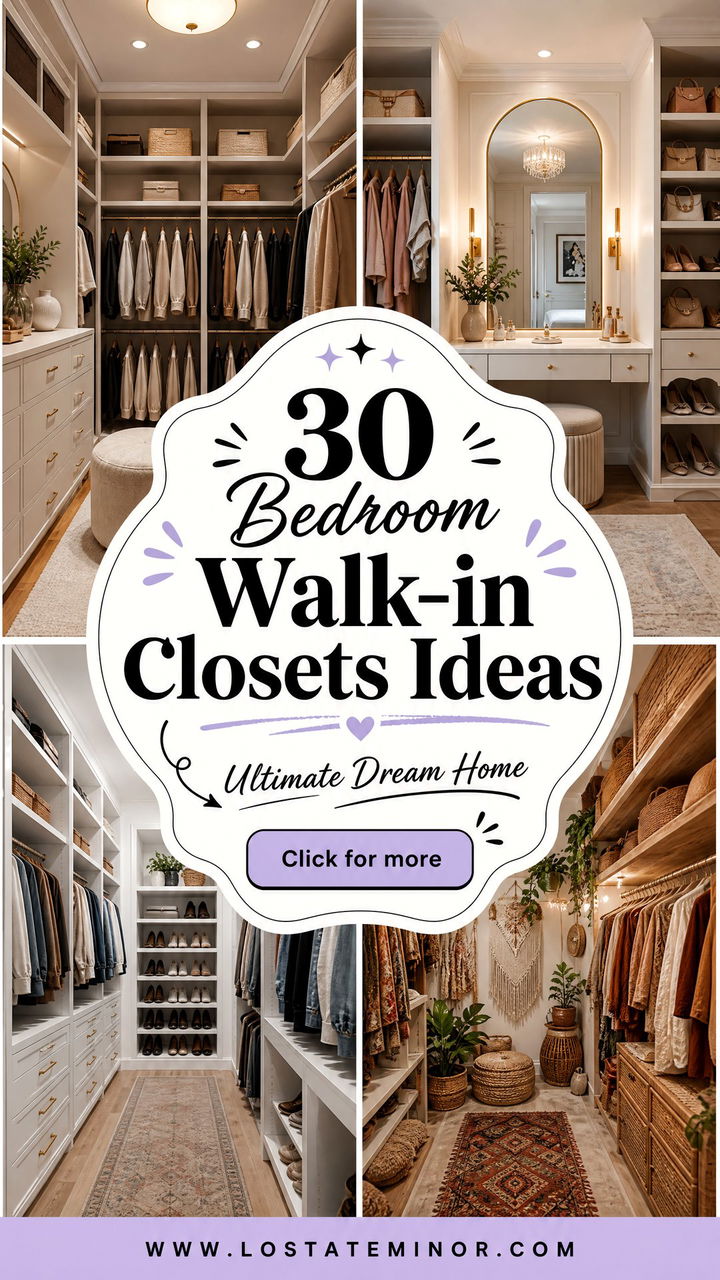 30 Bedroom Walk-in Closets for Your Ultimate Dream Home - 30 Bedroom Walk-in Closets for Your Ultimate Dream Home