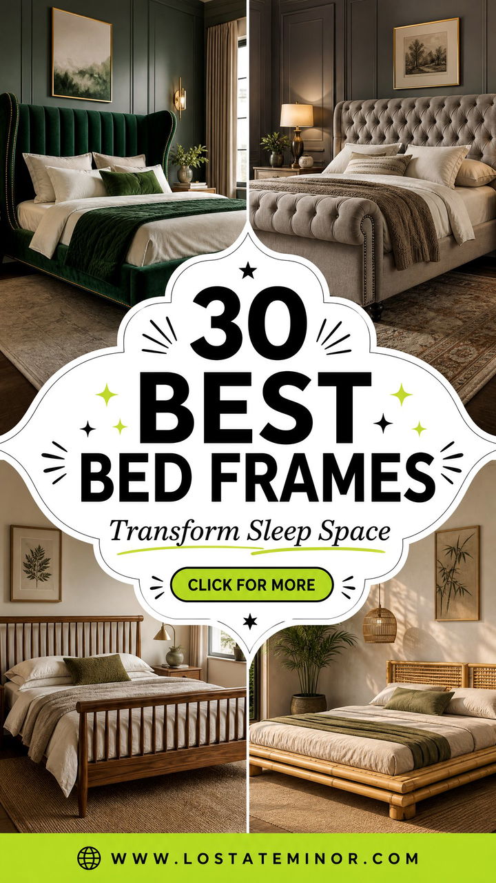30 Best Bedroom Bed Frames to Transform Your Sleep Space - 30 Best Bedroom Bed Frames to Transform Your Sleep Space