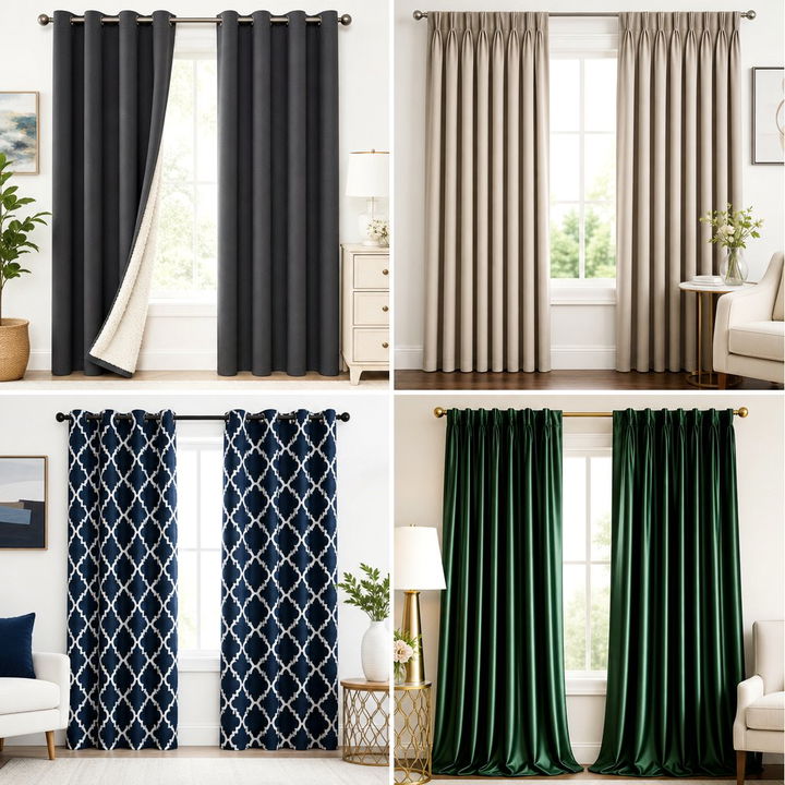 30 Best Bedroom Blackout Curtains for Better Sleep Quality