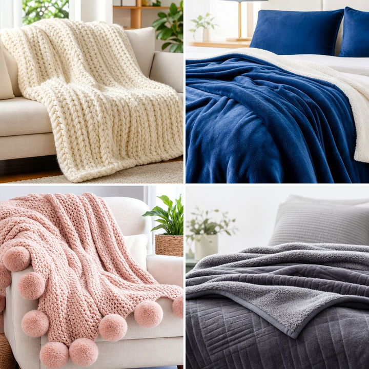 30 Best Bedroom Blankets for a Warm and Comfy Night’s Sleep