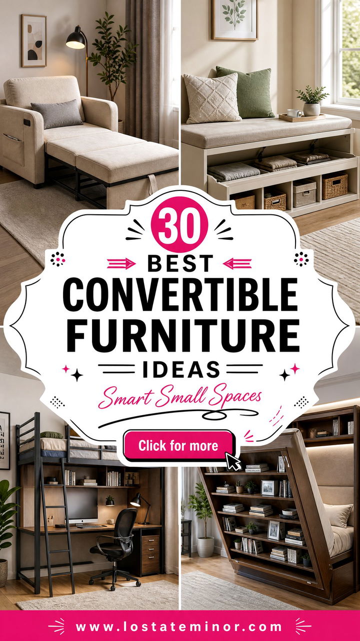 30 Best Bedroom Convertible Furniture Ideas for Small Spaces - 30 Best Bedroom Convertible Furniture Ideas for Small Spaces