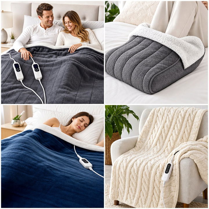 30 Best Bedroom Electric Blankets for a Warm and Cozy Winter