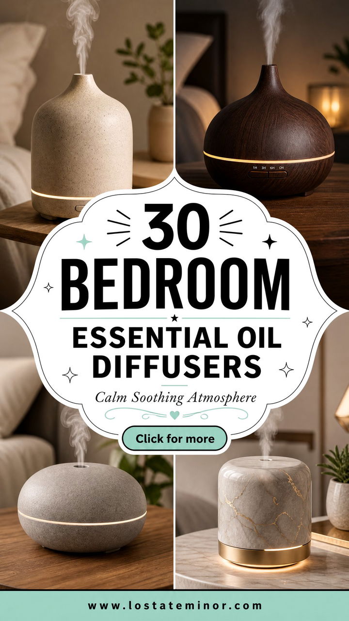 30 Best Bedroom Essential Oil Diffusers for a Calm Atmosphere - 30 Best Bedroom Essential Oil Diffusers for a Calm Atmosphere