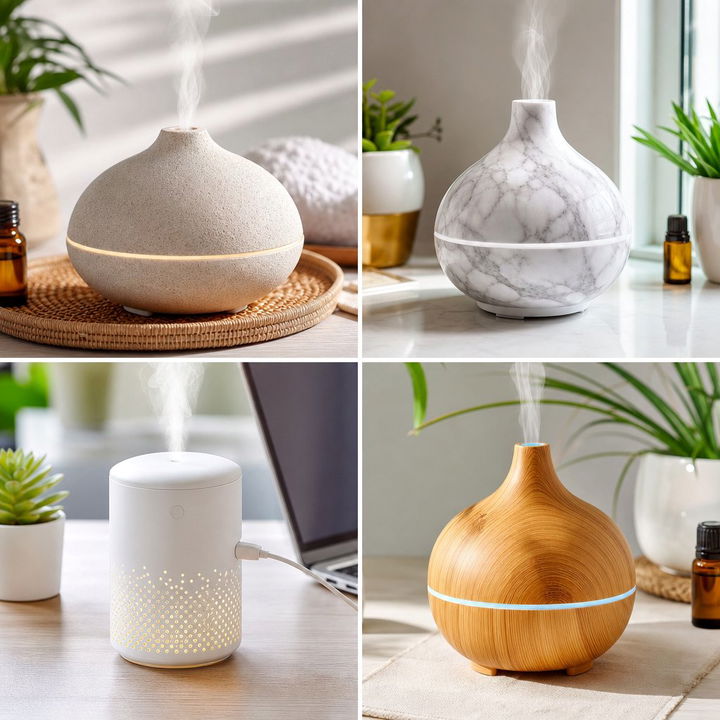 30 Best Bedroom Essential Oil Diffusers for a Calm Atmosphere