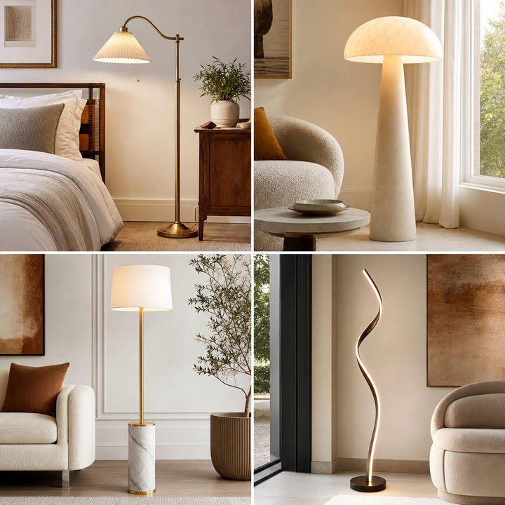 30 Best Bedroom Floor Lamps to Brighten Your Living Space