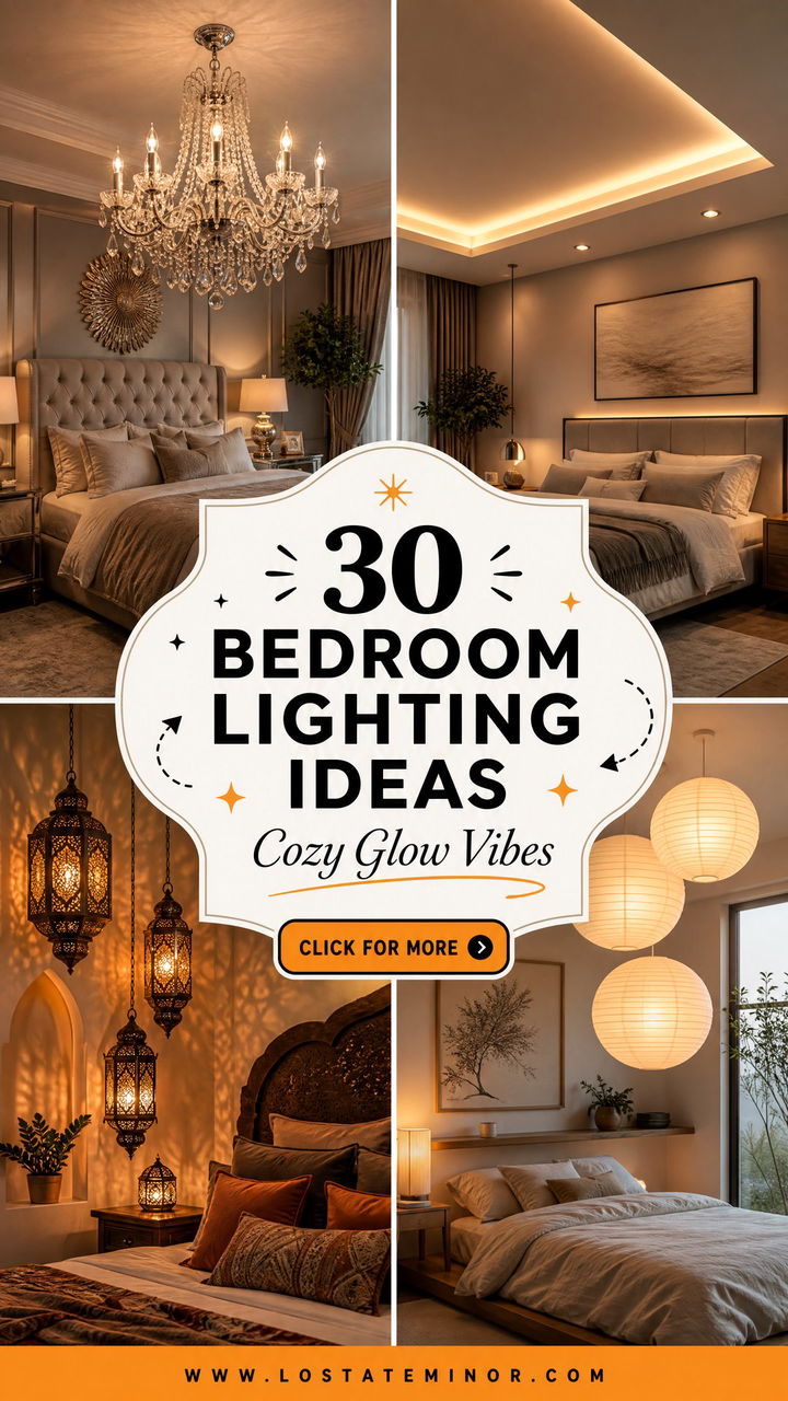 30 Best Bedroom Lighting Ideas for a Cozy Atmosphere - 30 Best Bedroom Lighting Ideas for a Cozy Atmosphere