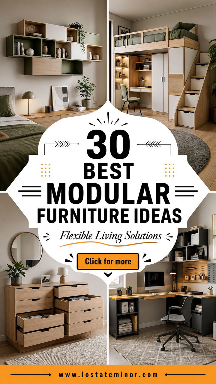 30 Best Bedroom Modular Furniture Ideas for More Flexibility - 30 Best Bedroom Modular Furniture Ideas for More Flexibility