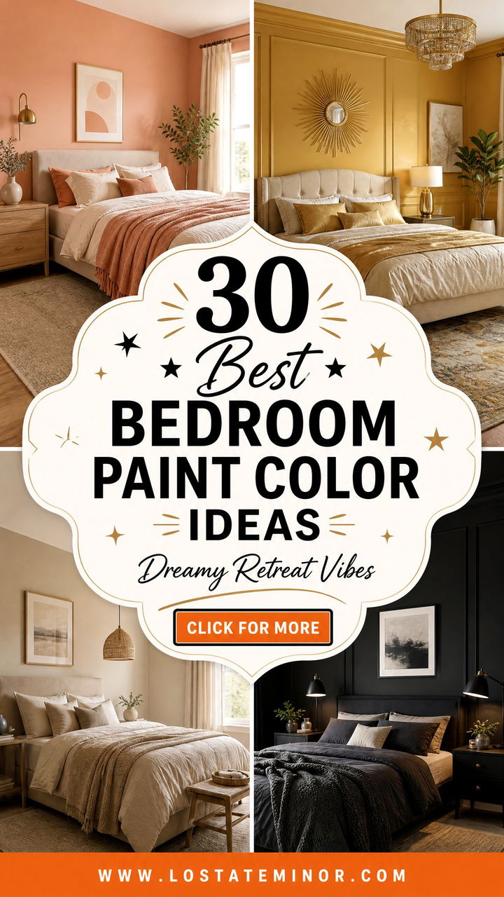 30 Best Bedroom Paint Color Ideas for a Dreamy Retreat - 30 Best Bedroom Paint Color Ideas for a Dreamy Retreat