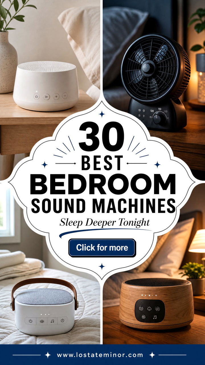 30 Best Bedroom Sound Machines for a Deeper Nights Sleep - 30 Best Bedroom Sound Machines for a Deeper Night’s Sleep
