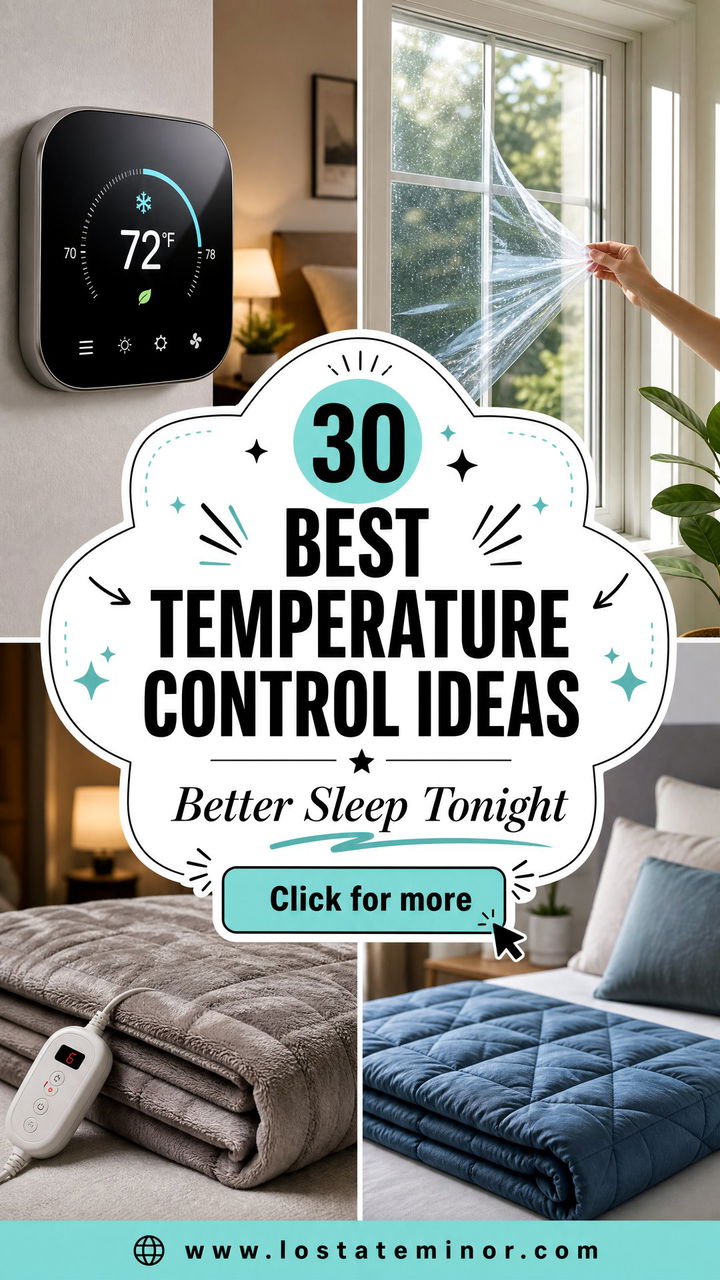 30 Best Bedroom Temperature Control Ideas for Better Sleep - 30 Best Bedroom Temperature Control Ideas for Better Sleep