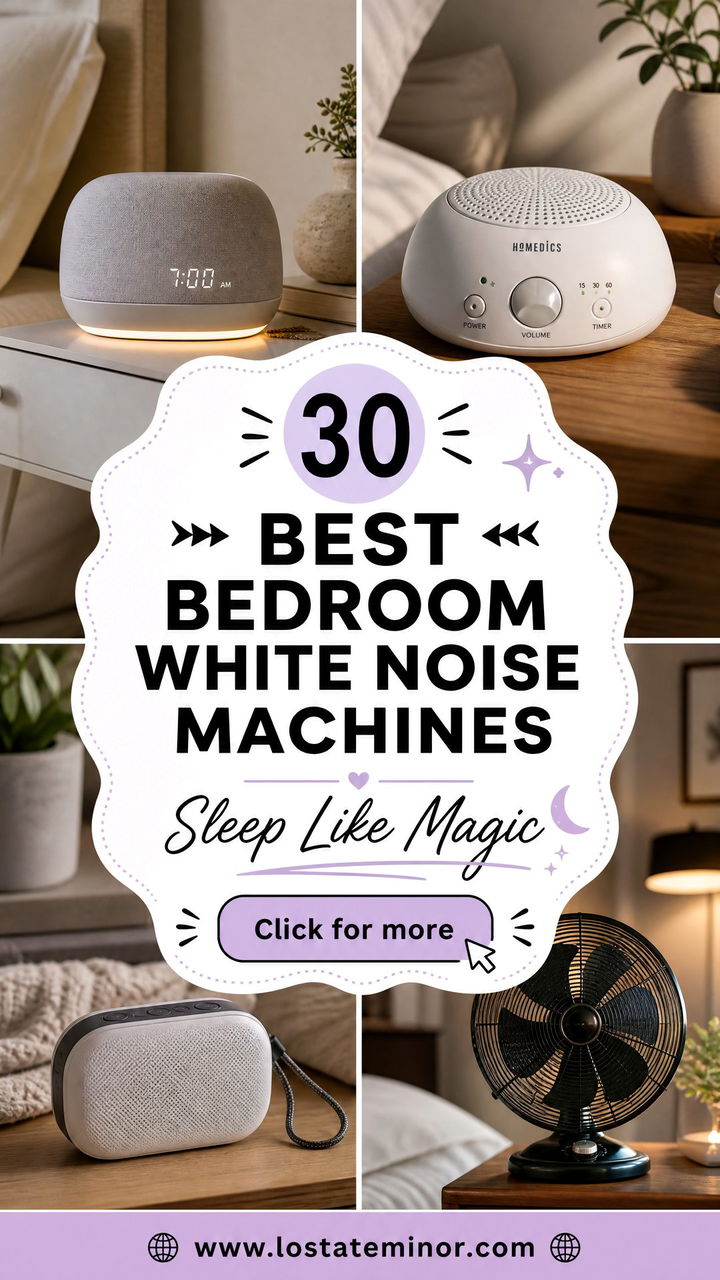 30 Best Bedroom White Noise Machines for a Better Sleep - 30 Best Bedroom White Noise Machines for a Better Sleep