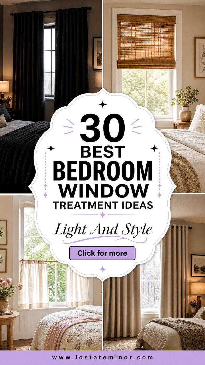 30 Best Bedroom Window Treatment Ideas for Light and Style - 30 Best Bedroom Window Treatment Ideas for Light and Style