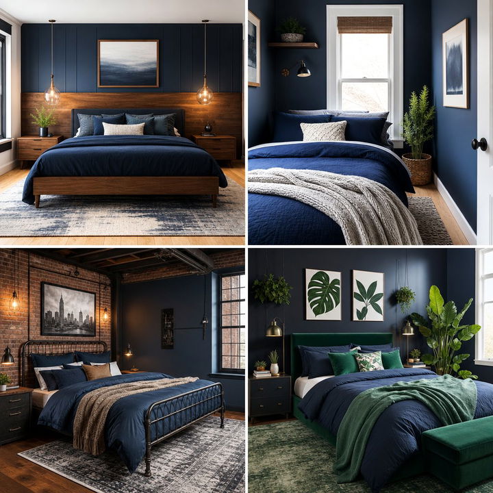 30 Best Navy Blue Bedroom Ideas for a Moody Atmosphere