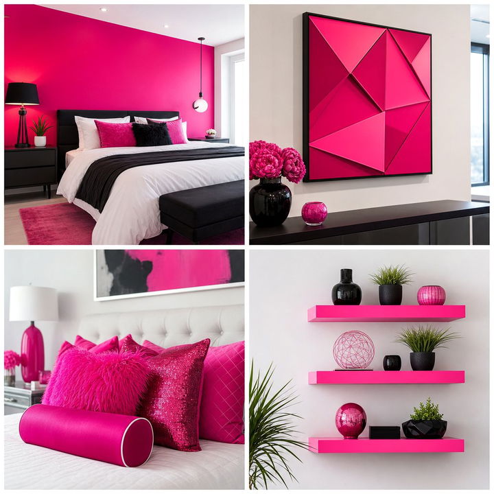 30 Best Neon Pink Bedroom Ideas for a Vibrant Trendy Space