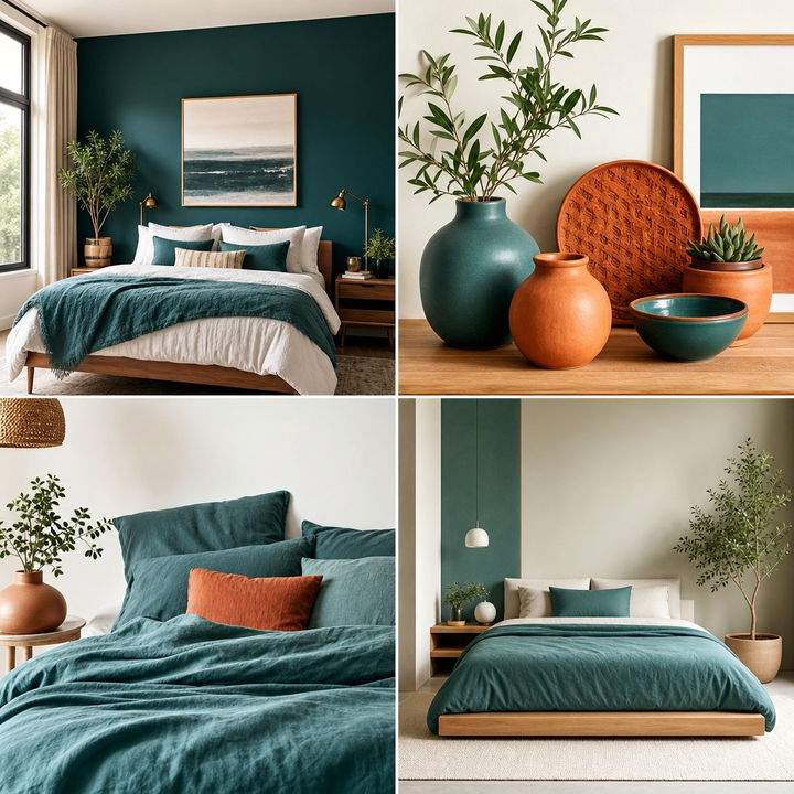 30 Bohemian Teal Bedroom Ideas for Vibrant, Eclectic Style