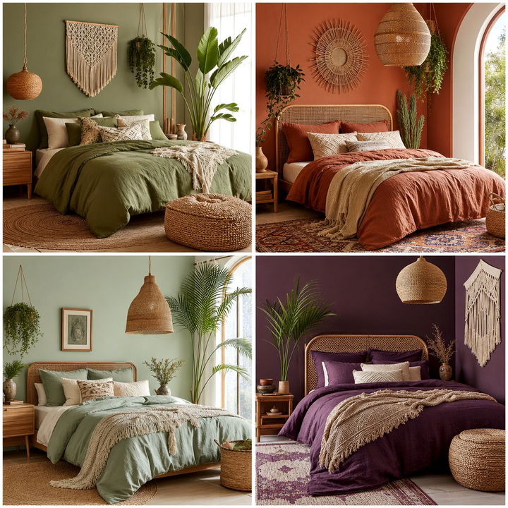 30 Boho Bedroom Color Ideas to Brighten Your Personal Space