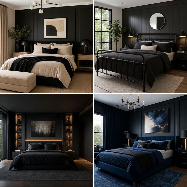 30 Bold Black Bedroom Ideas for a Stylish and Modern Space