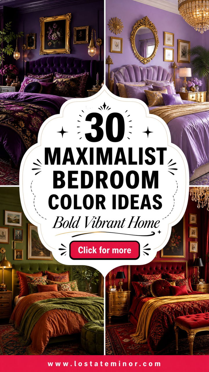30 Bold Maximalist Bedroom Color Ideas for a Vibrant Home - 30 Bold Maximalist Bedroom Color Ideas for a Vibrant Home