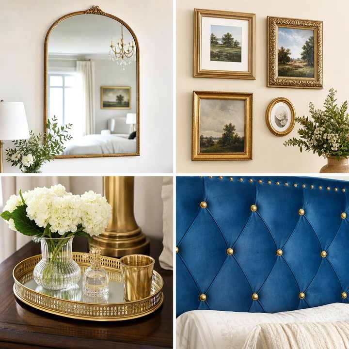 30 Brass Accent Bedroom Ideas for a Touch of Golden Elegance