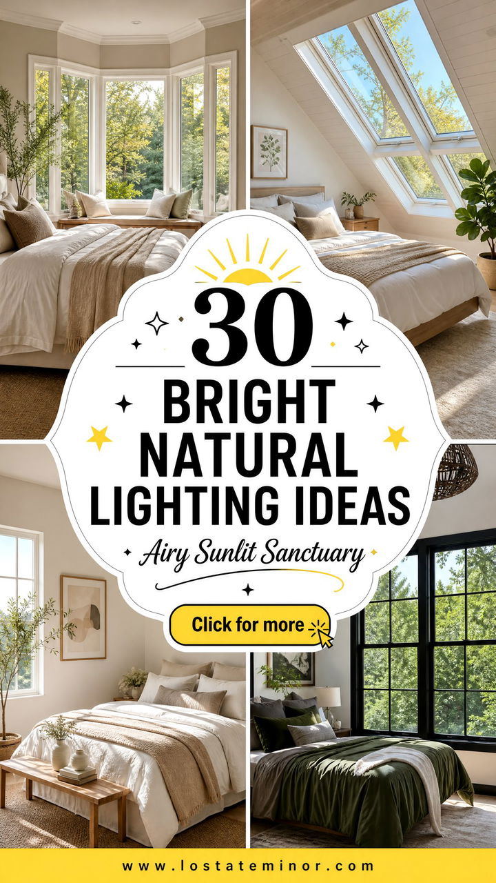 30 Bright Bedroom Natural Lighting Ideas to Airy Your Room - 30 Bright Bedroom Natural Lighting Ideas to Airy Your Room