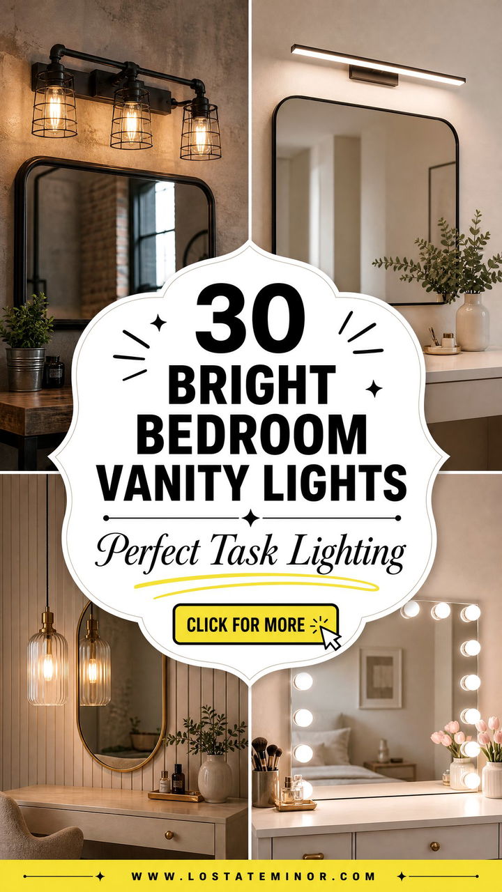 30 Bright Bedroom Vanity Lights for Perfect Task Lighting - 30 Bright Bedroom Vanity Lights for Perfect Task Lighting
