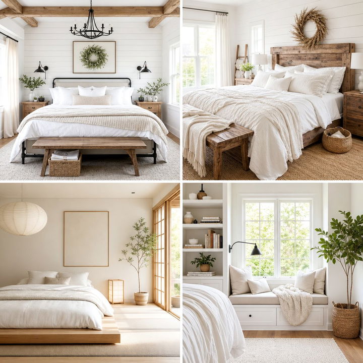 30 Bright White Bedroom Ideas for a Clean, Airy Space