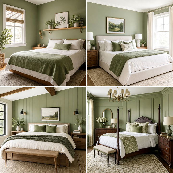 30 Calm Bedroom Sage Green Walls to Inspire Your Decor