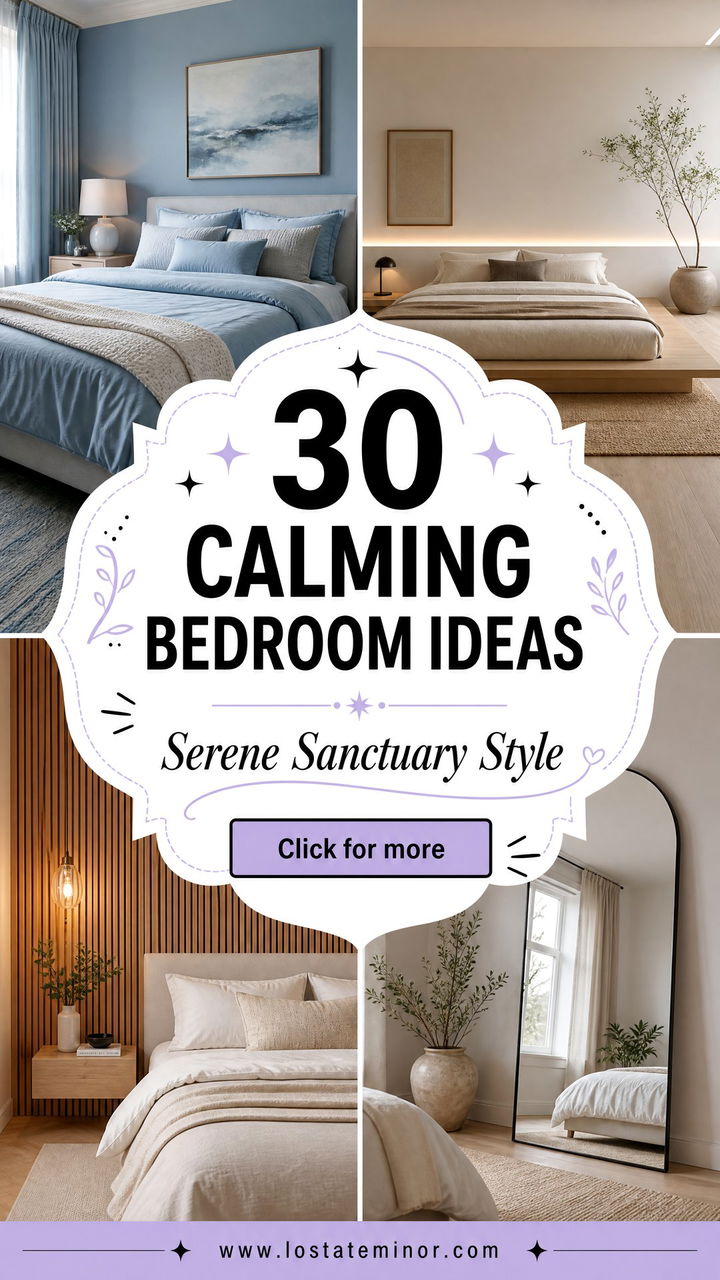 30 Calming Bedroom Ideas to Design a Serene Sanctuary - 30 Calming Bedroom Ideas to Design a Serene Sanctuary