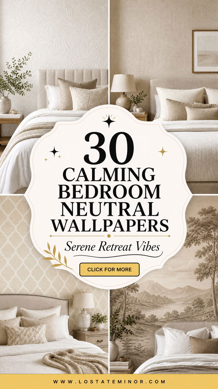 30 Calming Bedroom Neutral Wallpapers for a Serene Retreat - 30 Calming Bedroom Neutral Wallpapers for a Serene Retreat