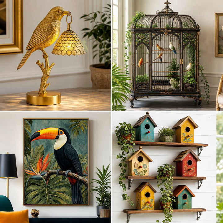30 Charming Bird Bedroom Ideas for a Whimsical Home Look