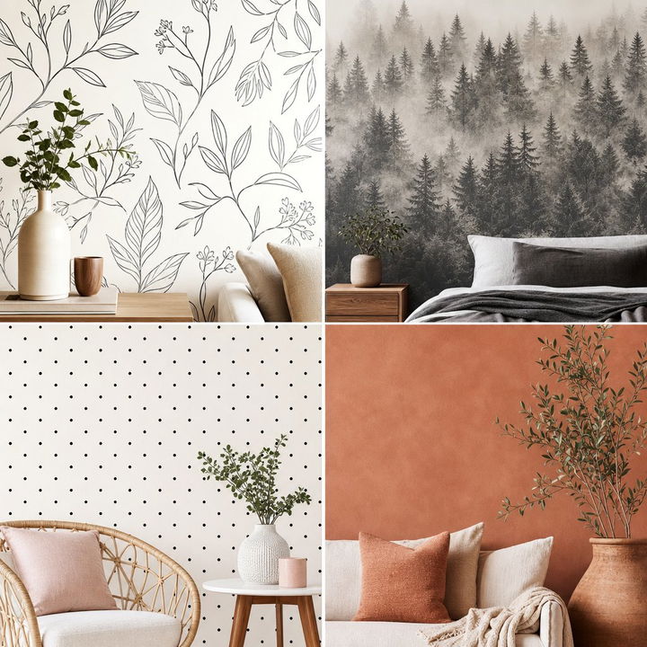 30 Chic Bedroom Minimalist Wallpapers for a Clean Style