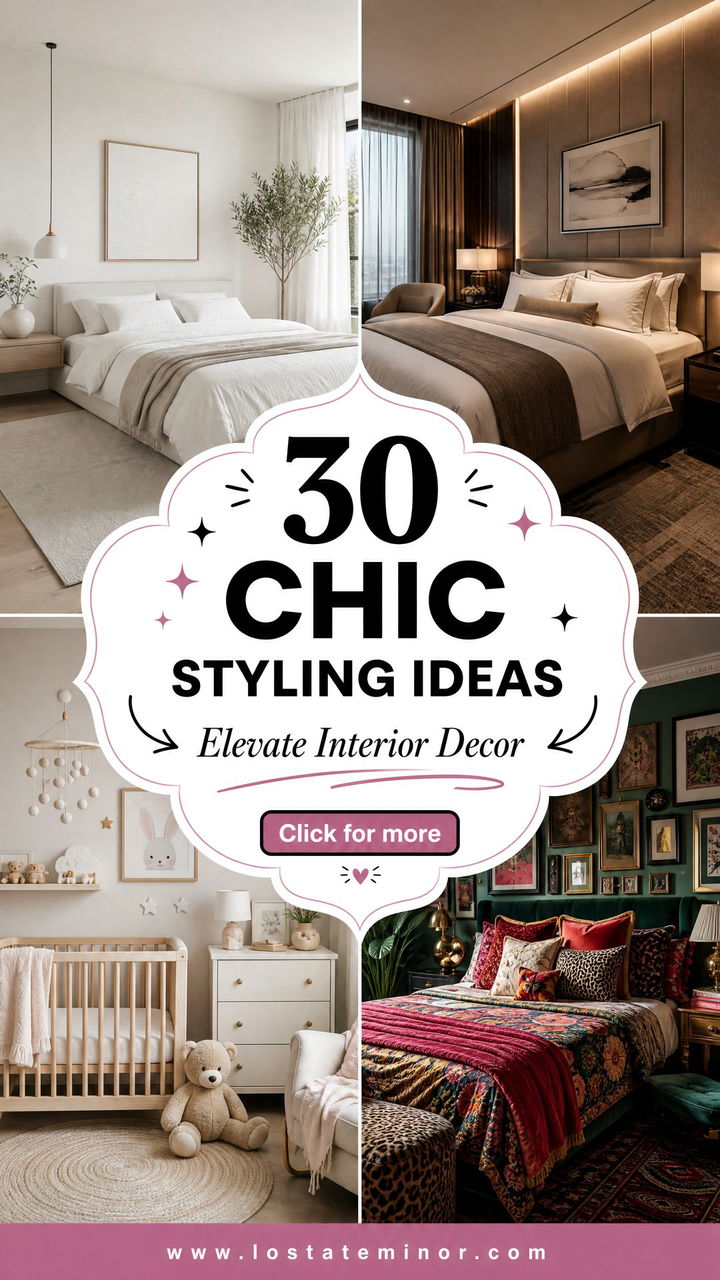 30 Chic Bedroom Styling Ideas to Elevate Your Interior Decor - 30 Chic Bedroom Styling Ideas to Elevate Your Interior Decor