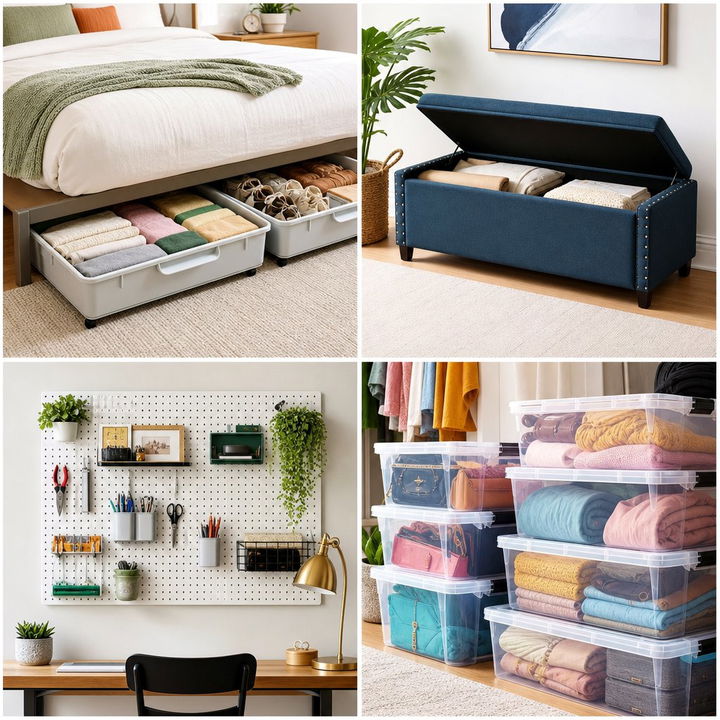 30 Clever Bedroom Organization Ideas for a Clutter-Free Space