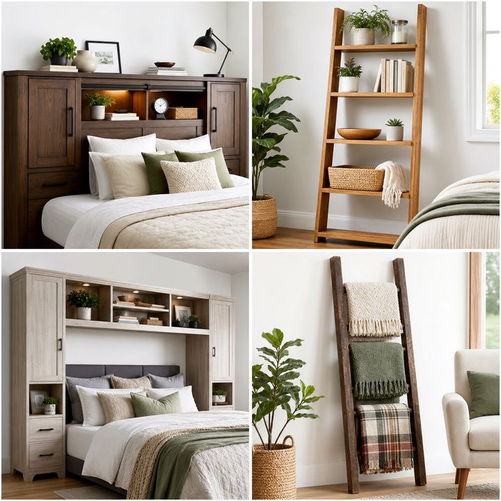 30 Clever Bedroom Storage Solutions to Organize Your Space