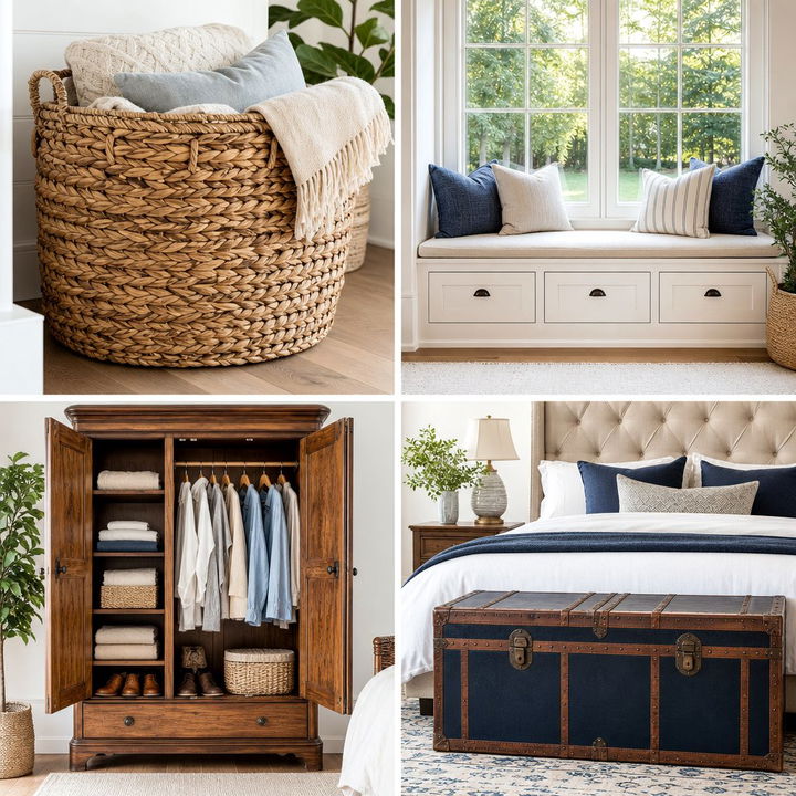 30 Clever Bedroom Storage Tips to Help Declutter Your Home