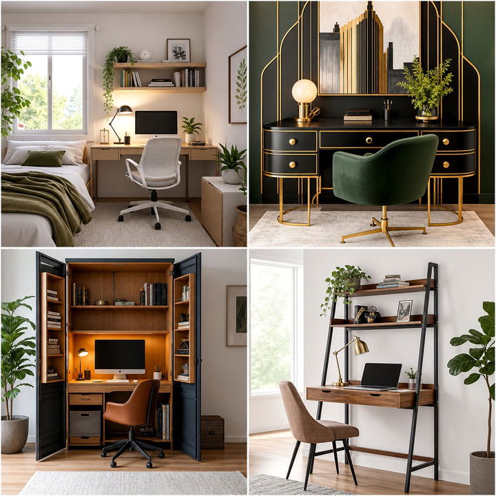 30 Clever Bedroom Workspace Ideas for a Productive Room