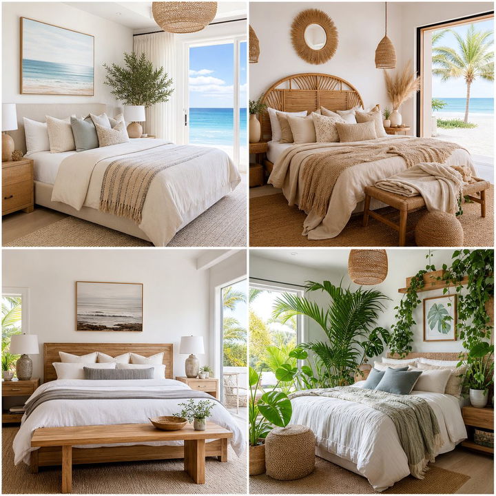 30 Coastal Beige Bedroom Ideas for a Serene Neutral Oasis