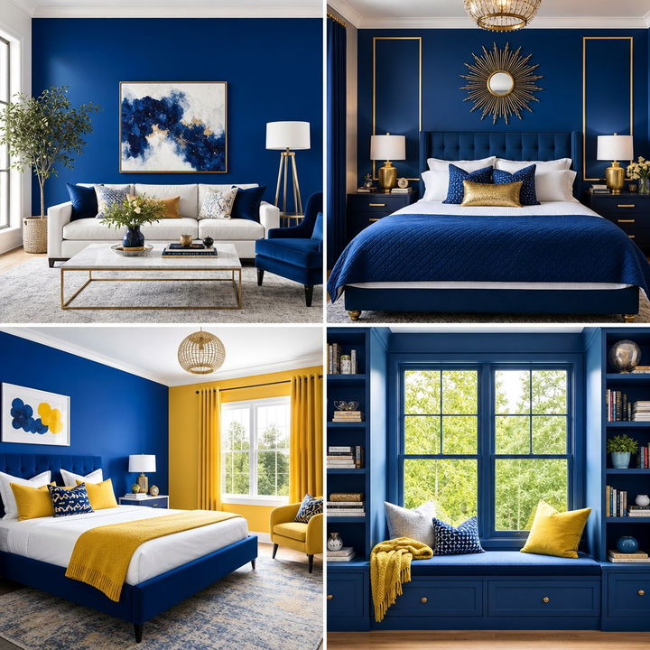 30 Cobalt Blue Bedroom Ideas for a Bold Modern Statement