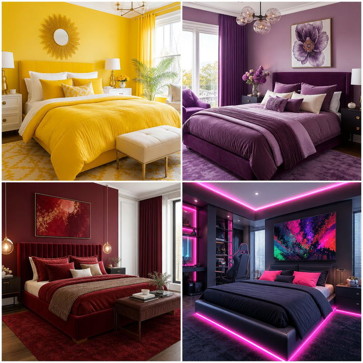 30 Colorful Bedroom Ideas to Energize Your Private Space