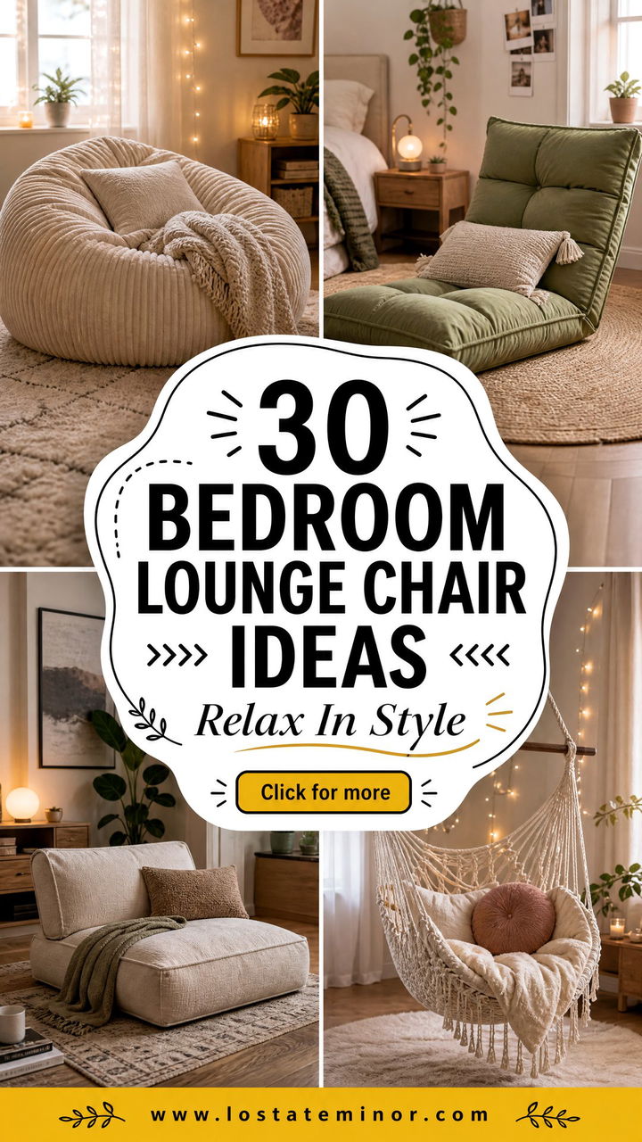 30 Comfy Bedroom Lounge Chairs for Your Reading Nook - 30 Comfy Bedroom Lounge Chairs for Your Reading Nook
