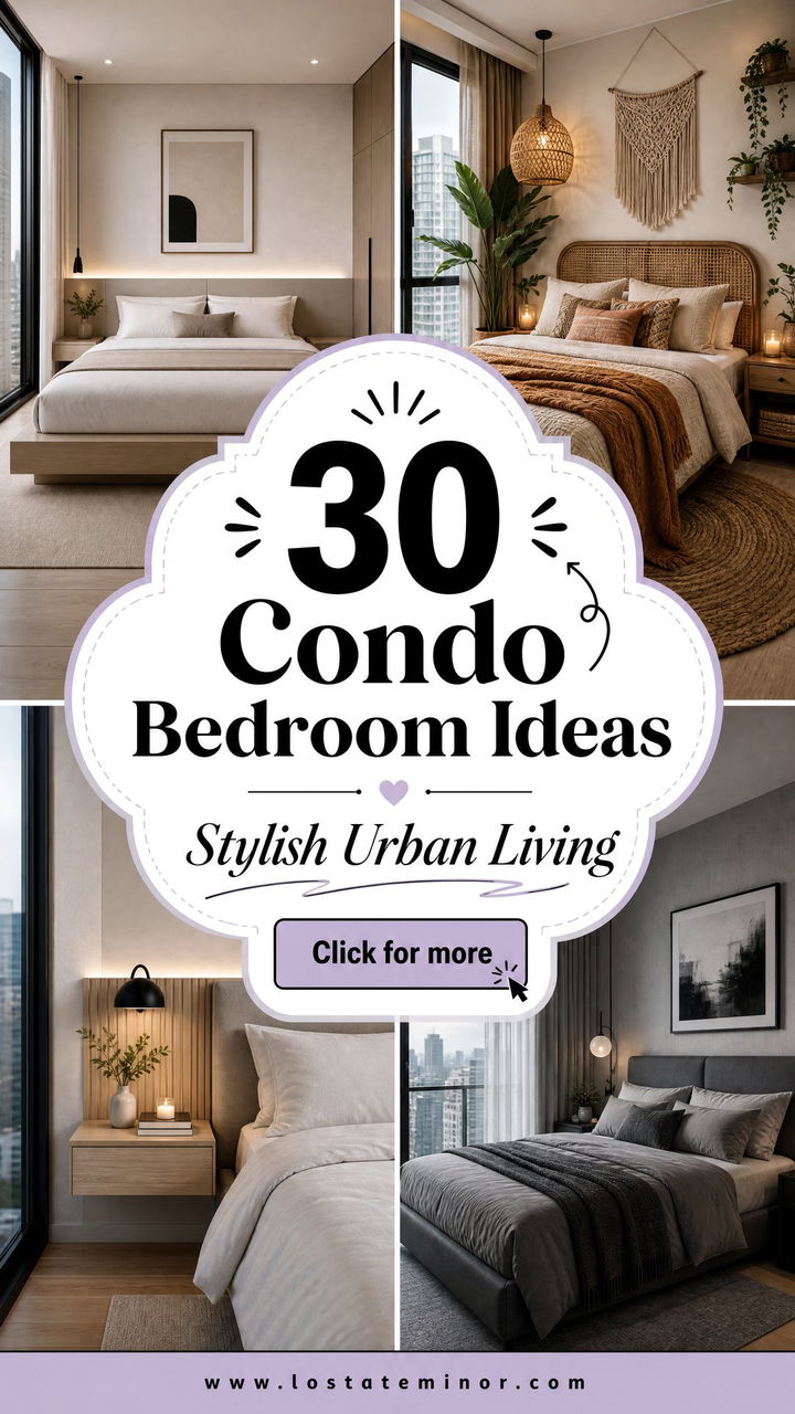 30 Condo Bedroom Ideas to Style Your Urban Living Space Today - 30 Condo Bedroom Ideas to Style Your Urban Living Space Today